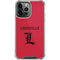 University of Louisville Cardinals iPhone 13 Pro Max Clear Case